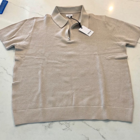 Men's Hyden Yoo XL Beige Sweater - Picture 3 of 4